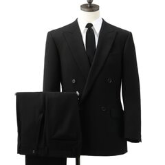未使用級 AOKI LES MUES 高級礼服 喪服 スリーピース スーツ M アウトレット】【通年】ダブルフォーマルスーツ LES MUES（ベーシック