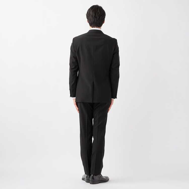 アウトレット】【通年】ナノブラック加工 シングルフォーマルスーツ