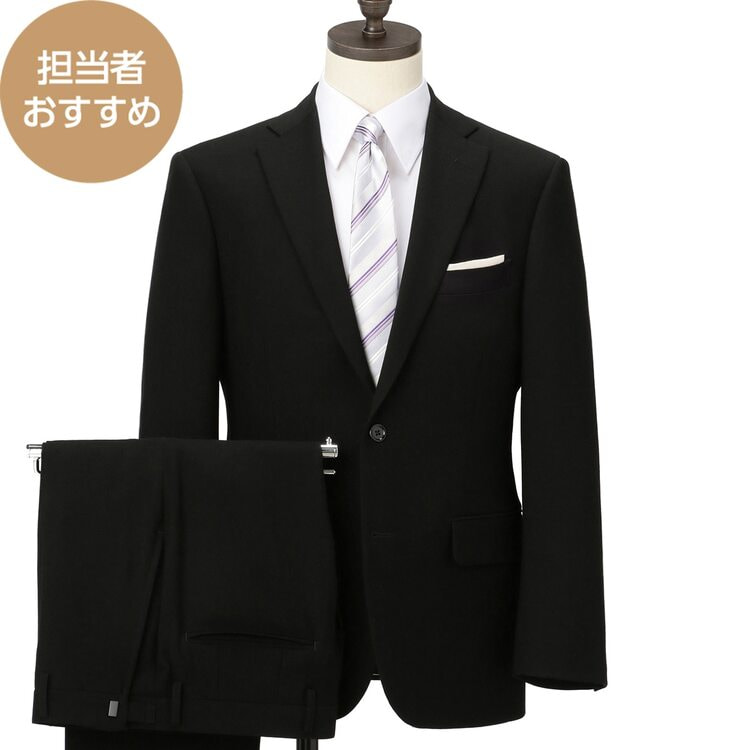 通年】軽量 シングルフォーマルスーツ LES MUES（スリムシルエット