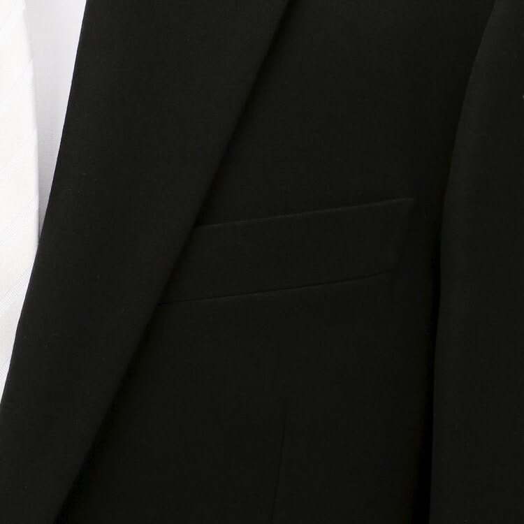 E・K体【通年】ナノブラック加工 シングルフォーマルスーツ BELLUMORE