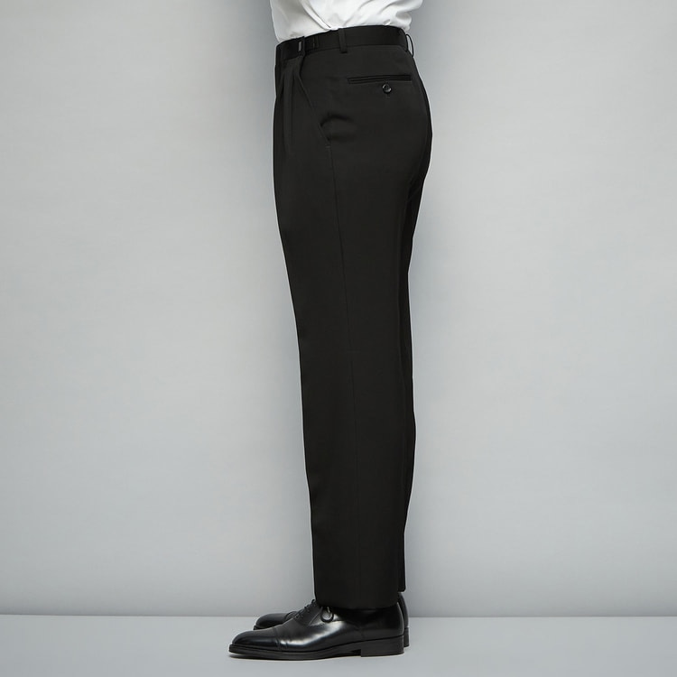 アウトレット】【通年】ナノブラック加工 ダブルフォーマルスーツ