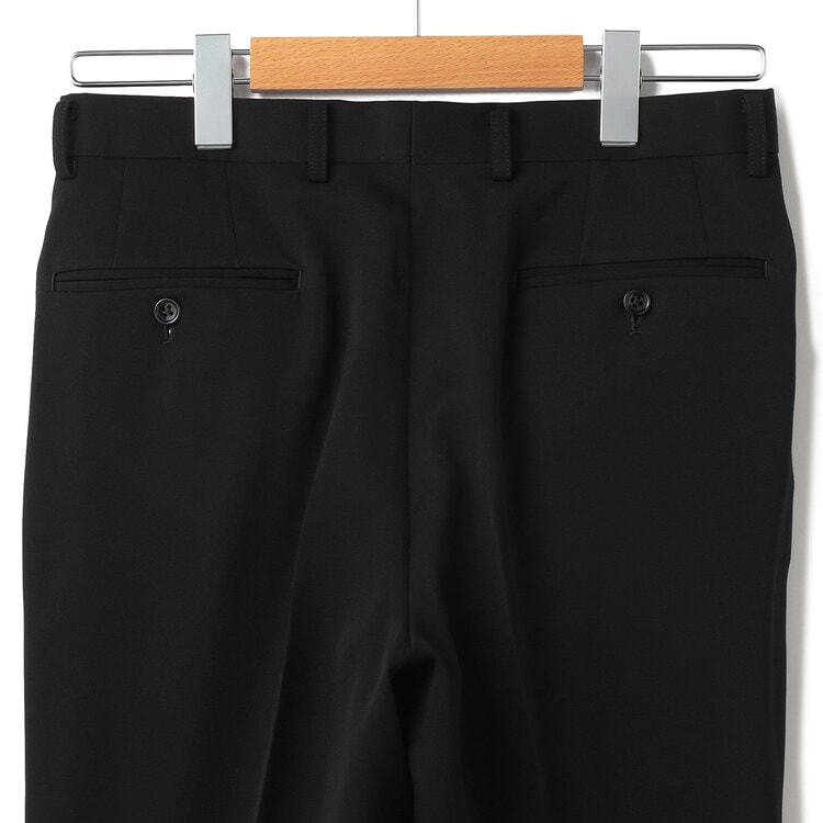 mednok　アオキ　ベルモーレ　BELLUMORE　スーツ　2パンツ アウトレット】【通年】ナノブラック加工 ダブルフォーマル