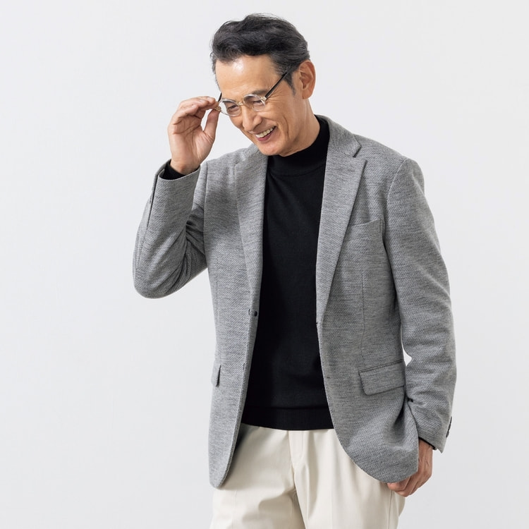 ジャケット・アウター MASU MORPHO SPORTS JACKET 46 GRAY Buy Grey Jackets & Coats for Men by MUJI Online | Ajio.com