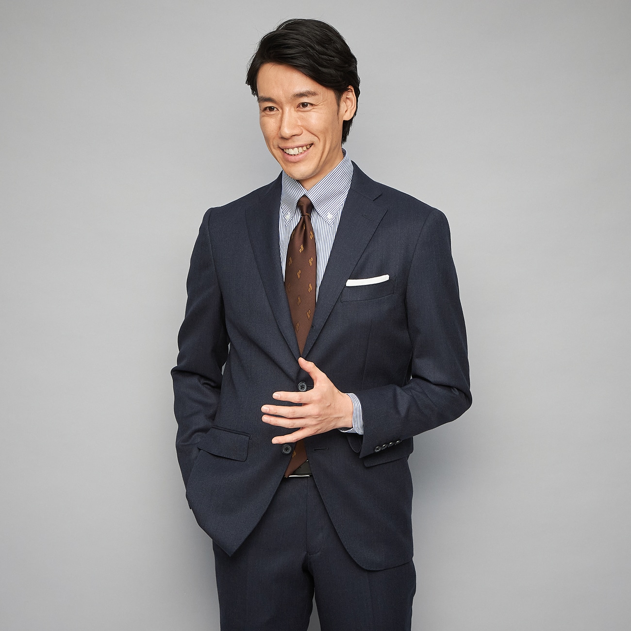 Super110′s 段返り3つボタンジャケット ピンチェック JUNKO SHIMADA JS homme セットアップ着用可 Super110′s 段返り3つボタンジャケット ピンチェック JUNKO SHIMADA JS homme セットアップ着用可