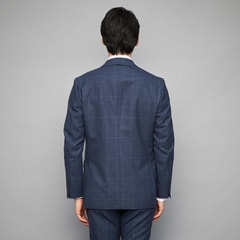 特価】【WEB限定価格】Super110′s 段返り3つボタンジャケット ウィ