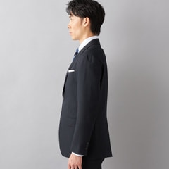 洗える ノンアイロンストレッチ ウールライクジャケット LES