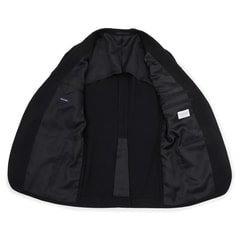 洗える ノンアイロンストレッチ ウールライクジャケット LES MUES