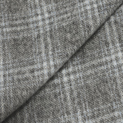 特価】【WEB限定価格】日本製生地 尾州ウールジャケット 格子柄 LES MU