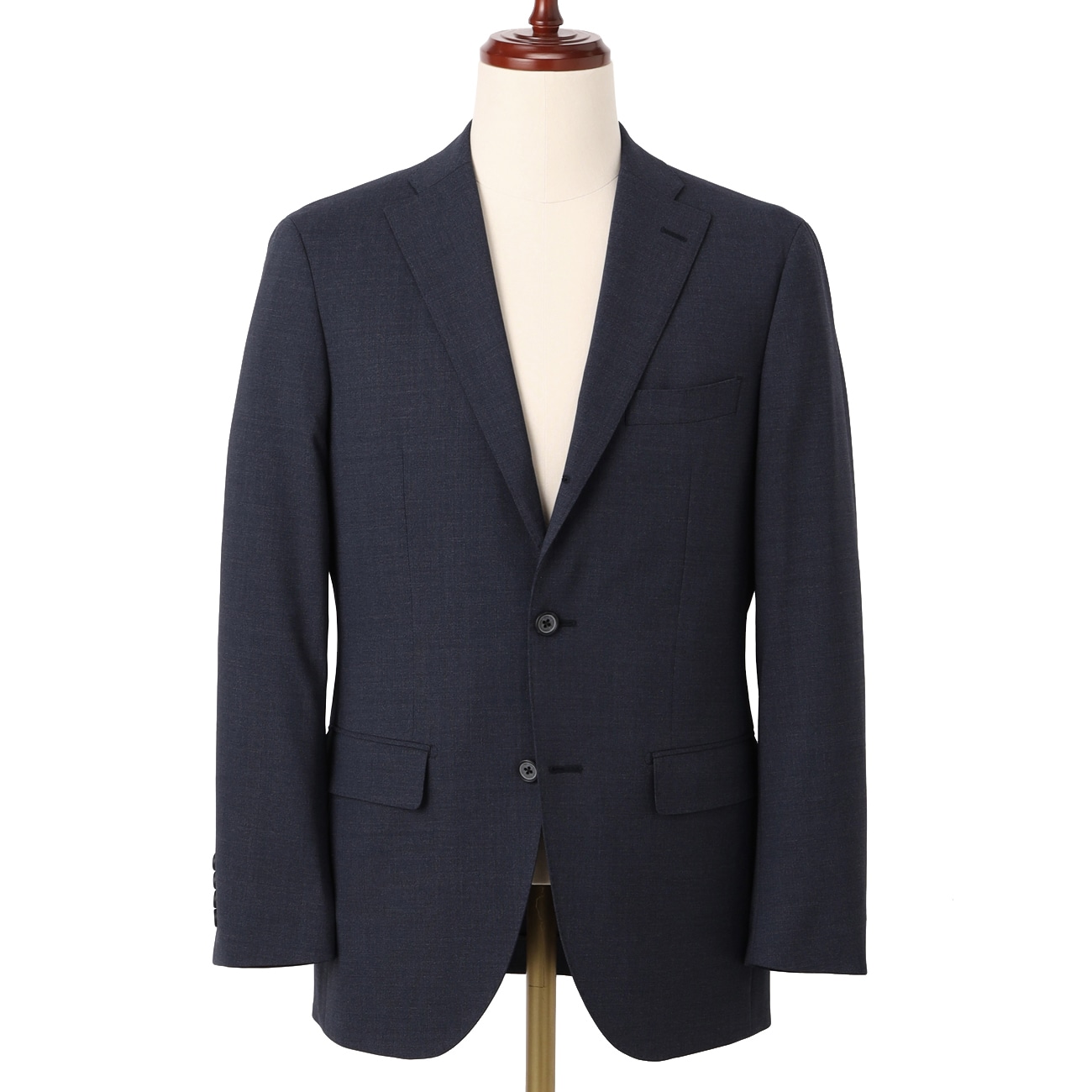 REDA FREXO インポートファブリックジャケット 紺メランジピンヘッド JUNKO SHIMADA JS homme セットアップ着用可