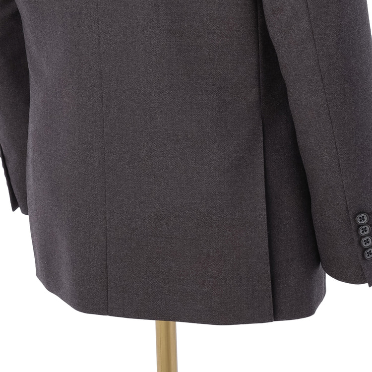 【美品】ノコオ−ノ ボーダージャケット白黒 　　　サイズ42 上質素材 Super110′s 段返り3つボタンジャケット JUNKO SHIM