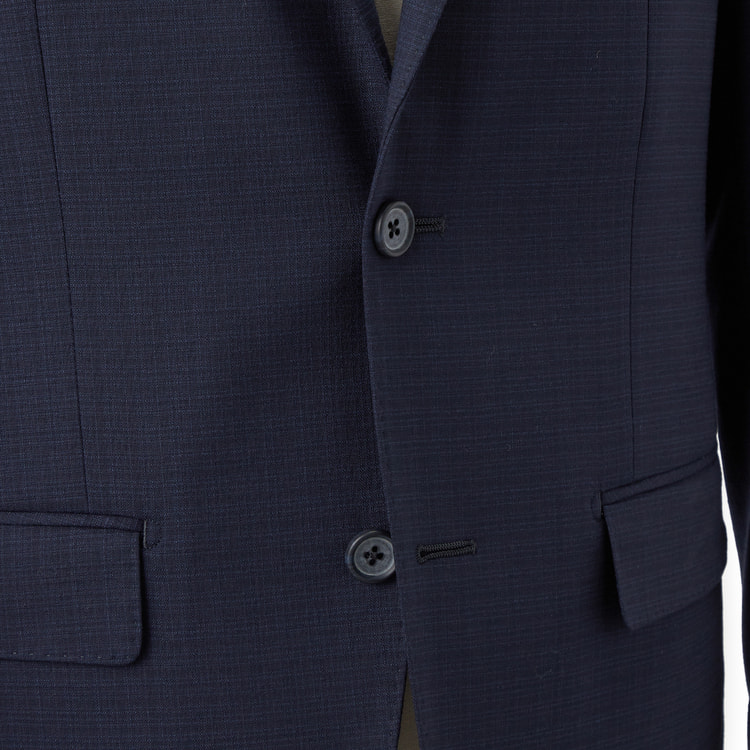 上質素材 Super110′s 段返り3つボタンジャケット JUNKO SHIM【AOKI