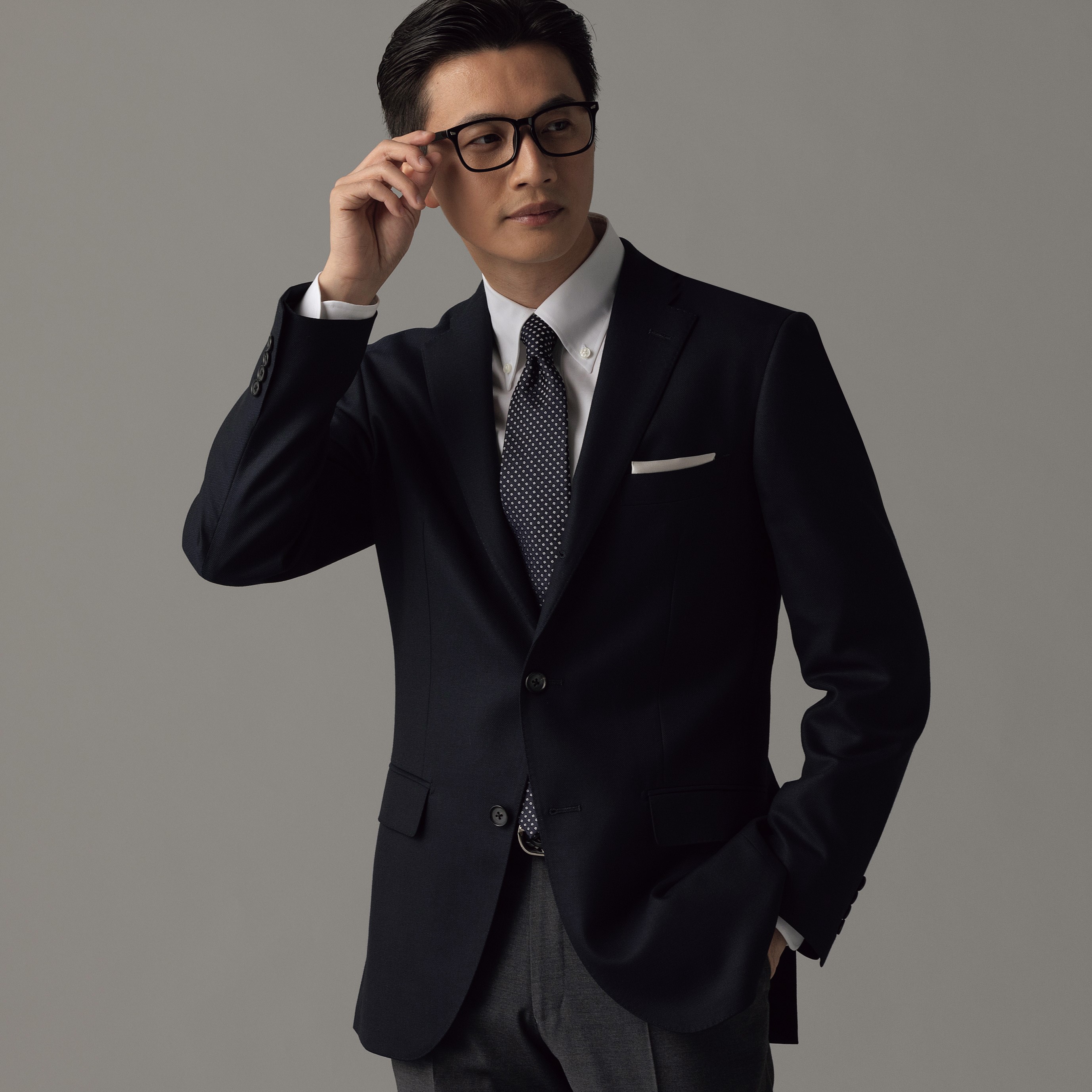 金のジャケット Super150's 紺織柄無地 JUNKO SHIMADA JS homme 金のジャケット Super150's 紺織柄無地 JUNKO SHIMADA JS homme
