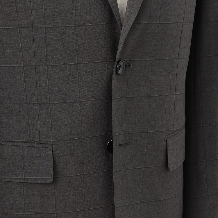 エアクール 洗えるノンアイロンジャケット LES MUES セットアップ着用