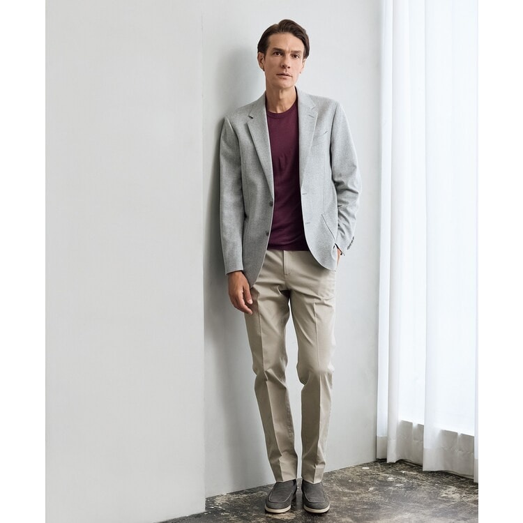 カシミヤ混 エアリージャケット JUNKO SHIMADA JS homme【AOKI