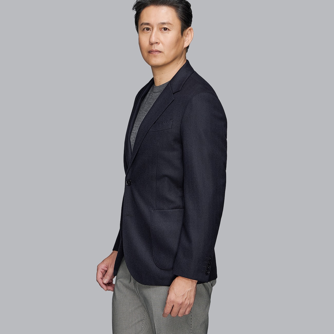 カシミヤ混 エアリージャケット JUNKO SHIMADA JS homme