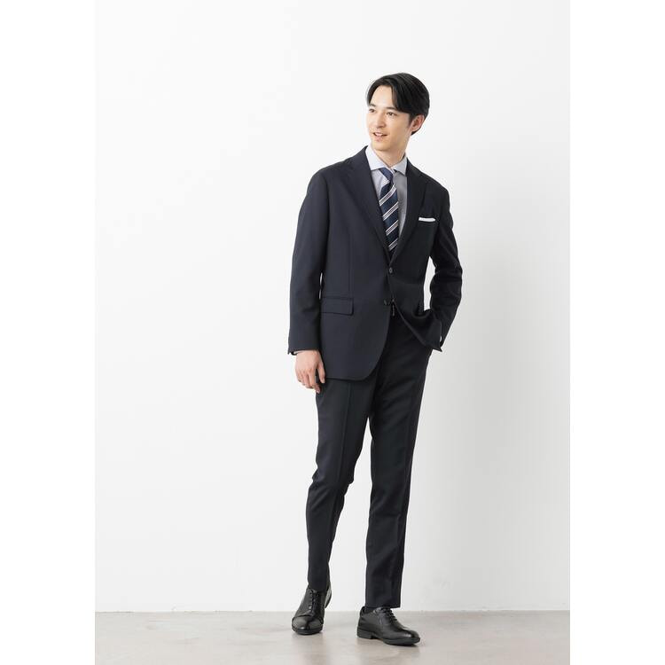 AOKI LES MUES 洗える スーツ セット ジャケット パンツ ブラウス 洗える ウールブレンドジャケット LES MUES セットアップ着用可【AOKI