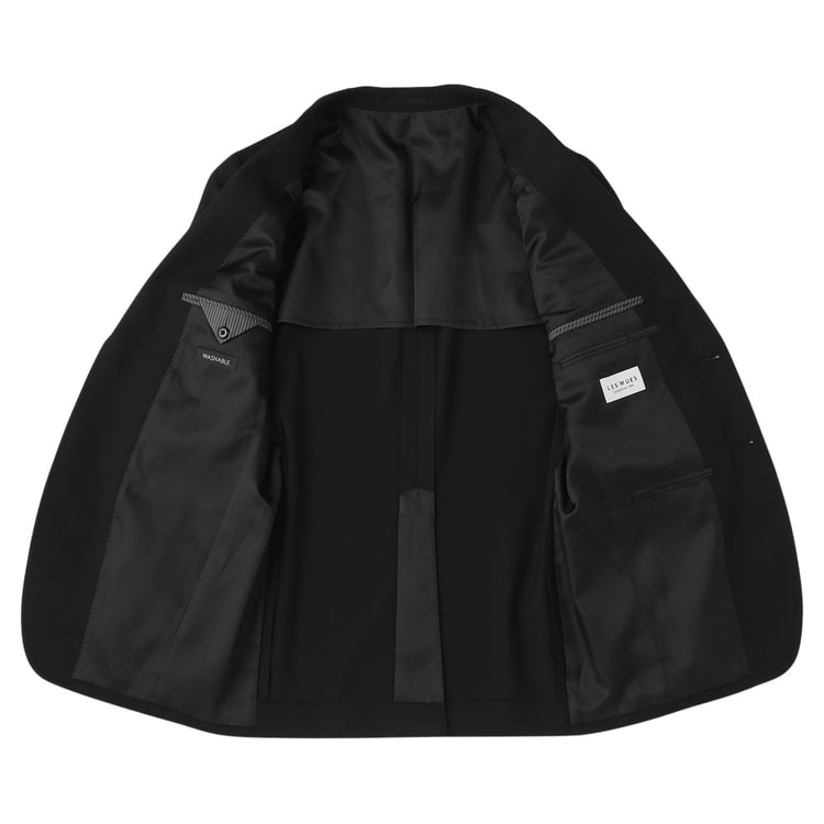 洗える ウールブレンドジャケット LES MUES セットアップ着用可【AOKI