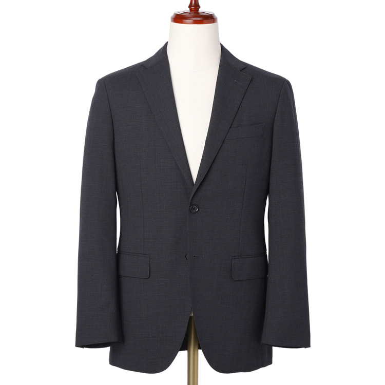 洗える スーパーストレッチウール混ジャケット LES MUES セットアップ