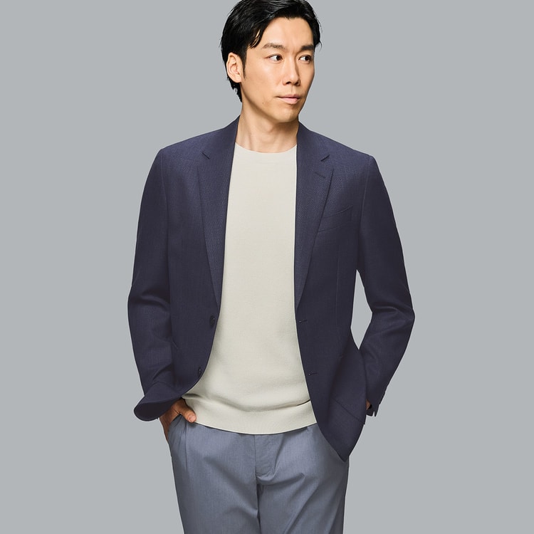 ウールモヘア高通気ジャケット JUNKO SHIMADA JS homme【AOKI公式通販】