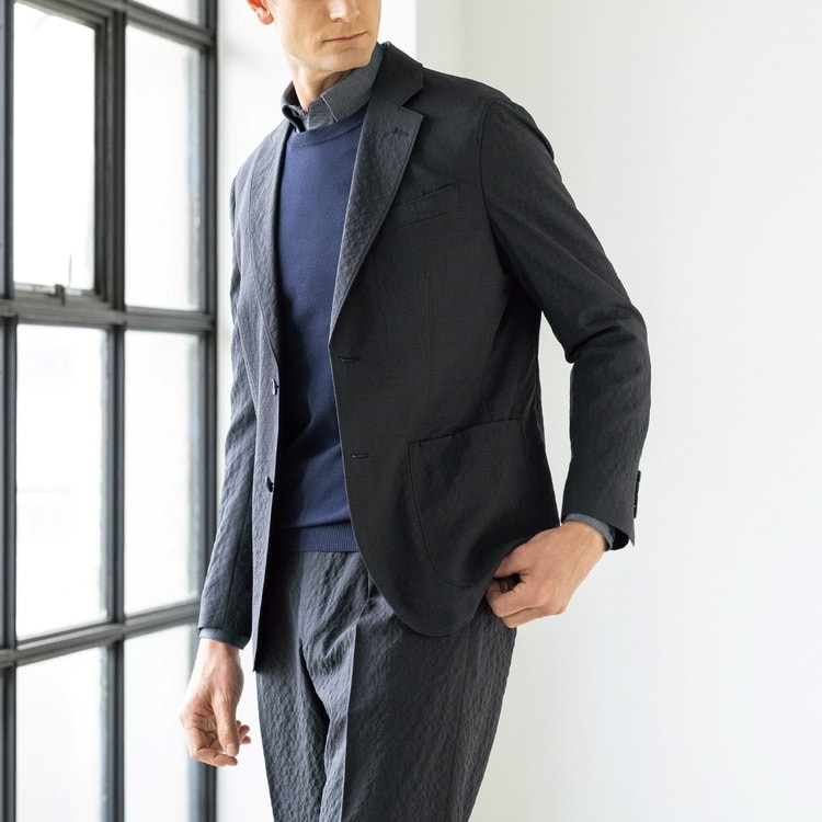 ウールサッカージャケット JUNKO SHIMADA JS homme セットア【AOKI