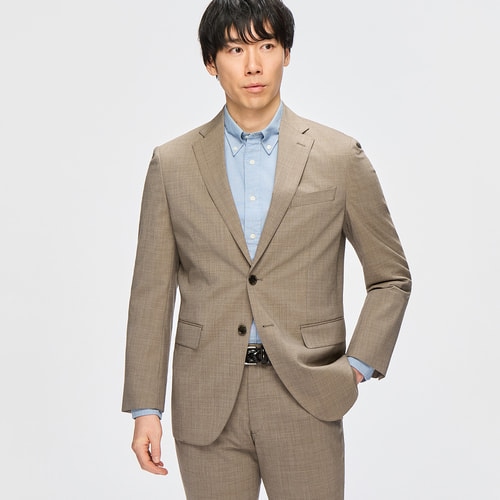 AOKI ブラウン ベージュ スーツ セットアップ　LES MUES ジャケット セットアップ商品一覧｜メンズ【AOKI公式通販】