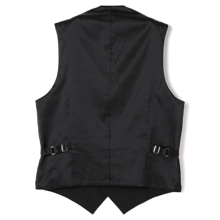 リバーシブルベスト 黒×グレー MAJI スリム 別売スーツあり【AOKI公式