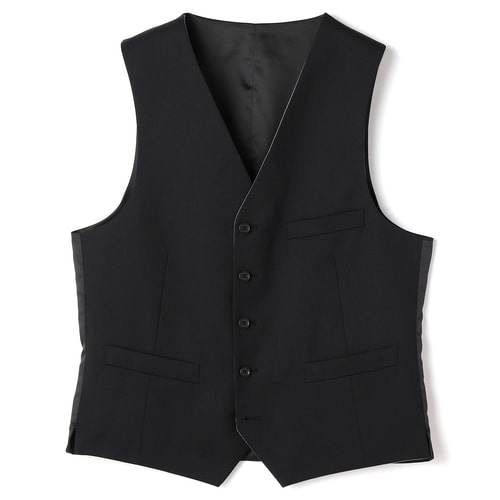 machatt リバーウールベスト・ジレ　黒 MACHATT マチャット リバーウールベスト ジレ ブラック - メルカリ