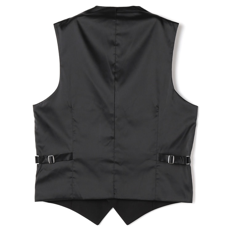 リバーシブルベスト 黒シャドー×ミディアムグレー MAJI スリム 別売