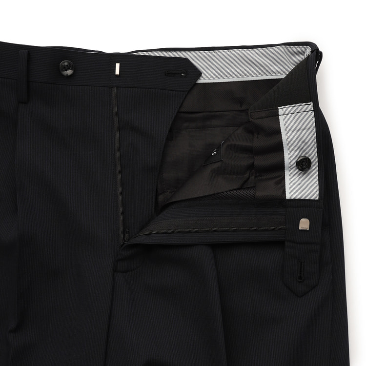 エアクール ウエストらくらく 洗える ノンアイロンストレッチ