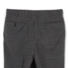 ウエストらくらく 洗える ノンアイロンストレッチ ワンタックパンツ LES MUES