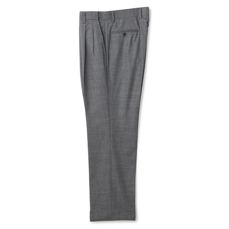 23年 MHL. サイドアジャスター ウォッシュド ツータック パンツ . カーゴパンツ (アジャスター付ツータック) E6906 | WORKWEAR LAB