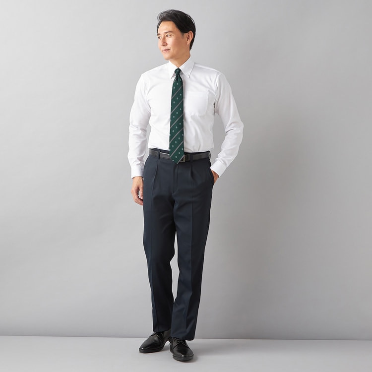 アウトレット】洗える ストレッチ ワンタックパンツ ラチネ LES MUES