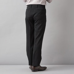 洗える ストレッチ ワンタックパンツ ラチネ LES MUES【AOKI公式