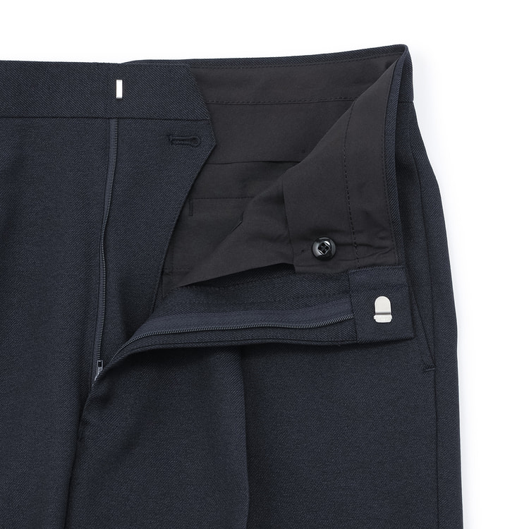 洗える ストレッチ ワンタックパンツ カルゼ JOURNAL WORKS