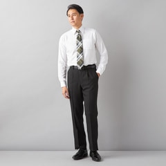 洗える ストレッチ ワンタックパンツ カルゼ JOURNAL WORKS