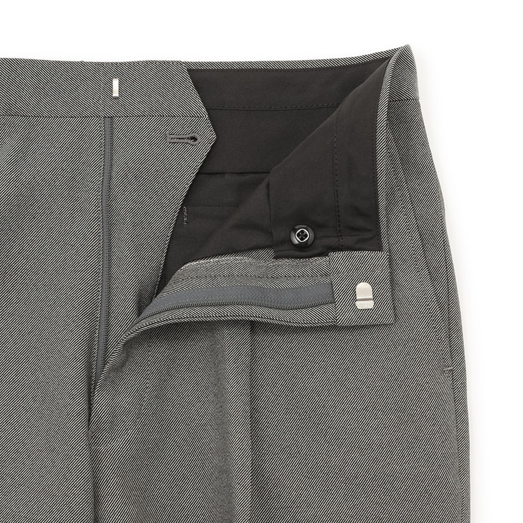 洗える ストレッチ ワンタックパンツ カルゼ JOURNAL WORKS