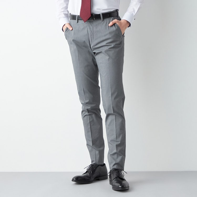 美品】NEAT 20SS 2タックパンツ コットンピケテーパード サイズ46
