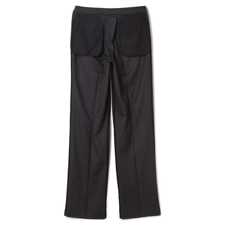 【美品】アンダーカバー　ウール混　オーガンジースラックスパンツ　2024S/S 美品】アンダーカバー ウール混 オーガンジースラックスパンツ 2024S/S