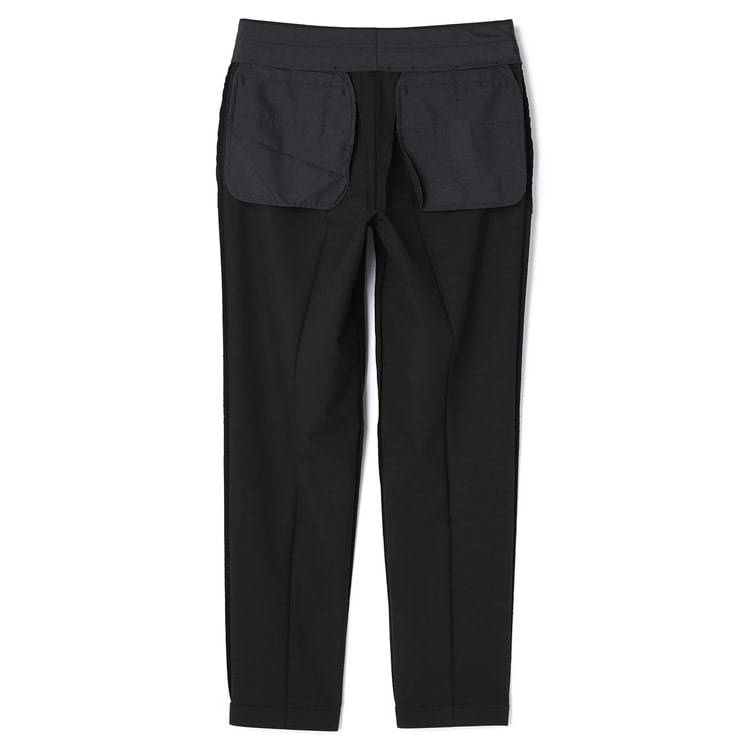 未使用 bow.a ボウエー テーパードレギンスパンツ ドット BLACK 25SS/NEW スポーツトレンカパンツ 【71W25-52S】MAKA-HOU / Spor