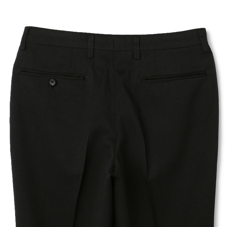 新品✨LES MUSE アオキ パンツスーツ ノーカラー ミワク 洗える S WEB限定商品】3本セット 裾上げ済 洗えるノータックパンツ LES