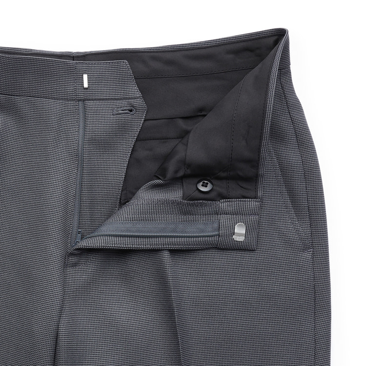 WEB限定商品】3本セット 秋冬用 洗える ストレッチノータックパンツ 裾
