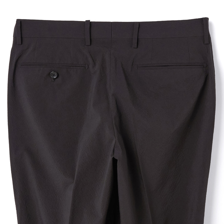 CLASS ノータックテーパードパンツ キッドモヘア size48 洗える ノンアイロンストレッチ ウールライク テーパード