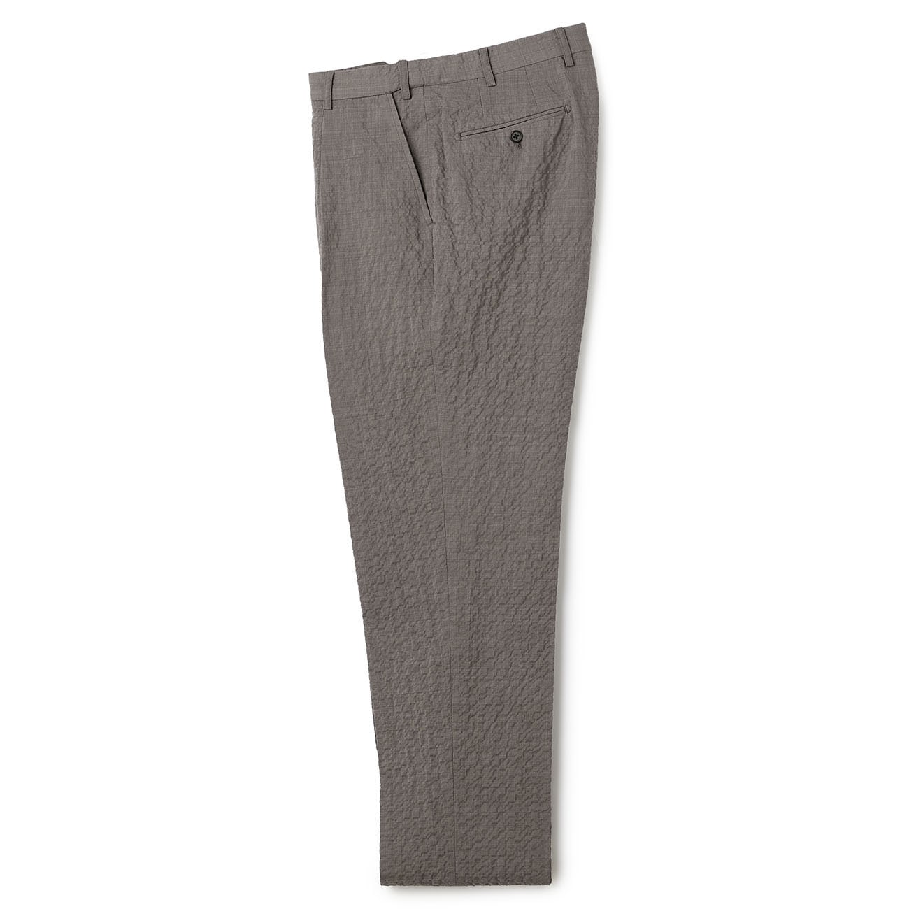 ウエストらくらく ウールサッカーワンタックパンツ JUNKO SHIMADA JS homme セットアップ着用可