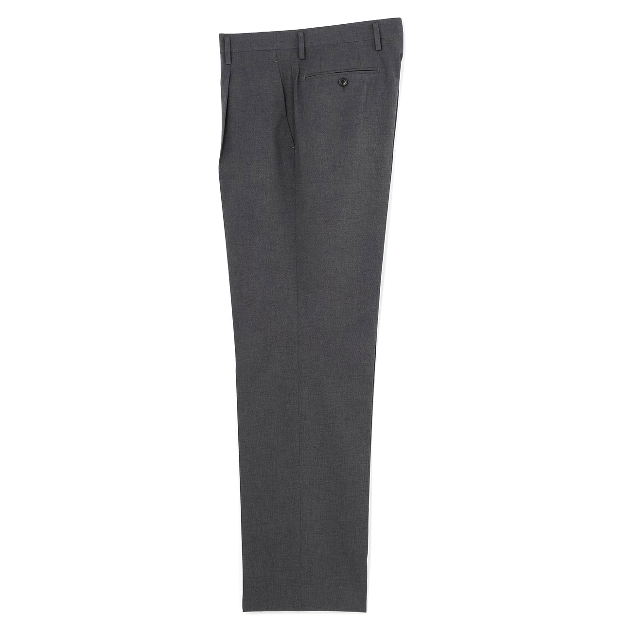 洗える ストレッチ ワンタックパンツ ピンチェック柄 LES MUES セットアップ着用可
