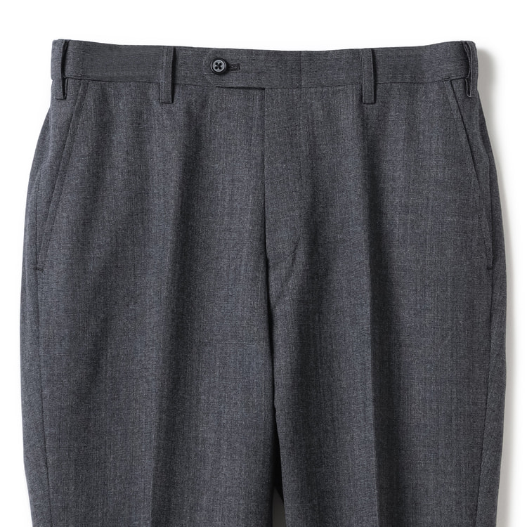 特価】【WEB限定価格】魔法のウエスト Super110′s ノータックパンツ