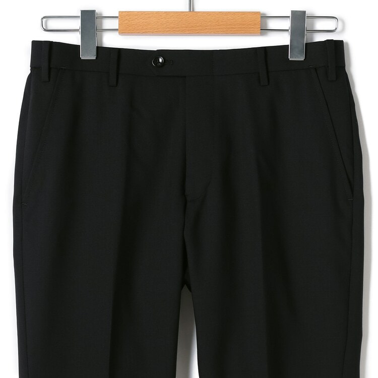 ウエストらくらく 洗える ノンアイロンストレッチ テーパード