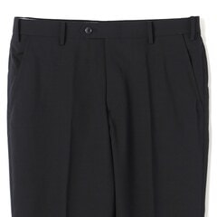 エアクール ウエストらくらく ノンアイロンストレッチ テーパードノータックパンツ LES MUES