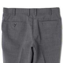 エアクール ウエストらくらく ノンアイロンストレッチ テーパードノータックパンツ LES MUES