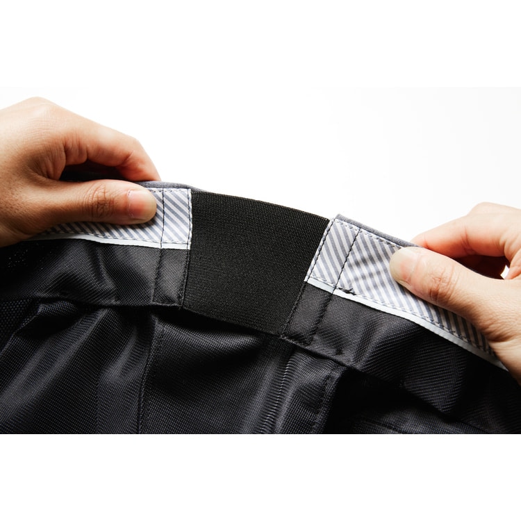超美品【レミュー　アオキ】ウォッシャブル　ノーカラー　パンツ　モカブラウン　7 アウトレット】2wayストレッチ トロピカルノーカラージャケット