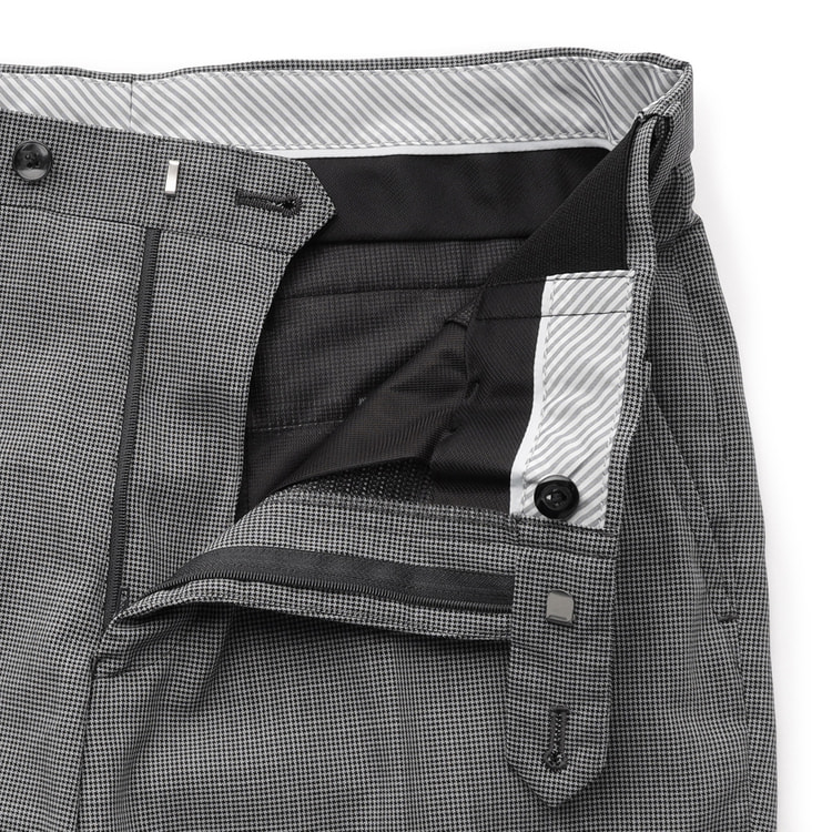 エアクール ノンアイロンスラックス ウエストらくらく 洗える